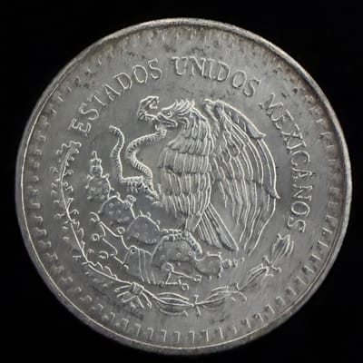 1982 Libertad 1 oz Silver Mexican Coin - additional view