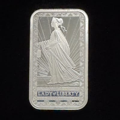 PAMP Suisse Lady Liberty 1 oz .999 Fine Silver Bar