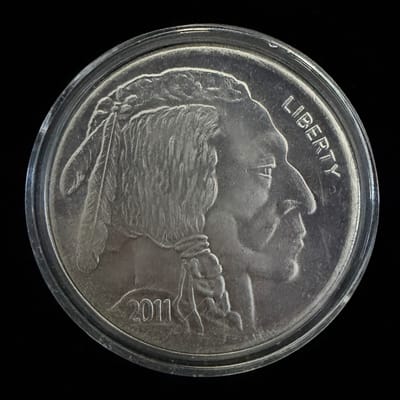 2011 Buffalo 1 oz .999 Fine Silver Round