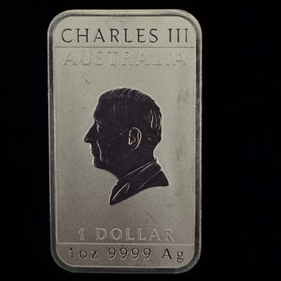 2026 1 oz Dragon Rectangular Silver Coin - additional view
