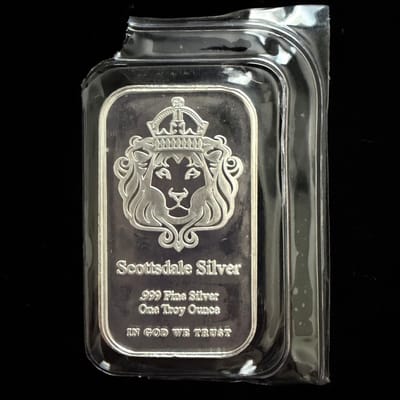Scottsdale Mint 1 oz Silver Bar