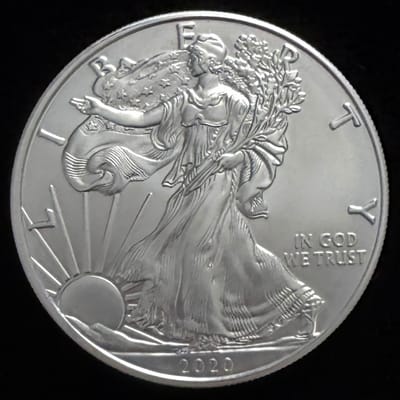 2020 American Silver Eagle 1 oz .999 Silver Coin