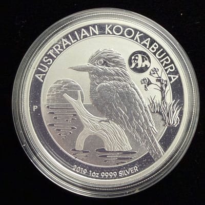 2019 Kookaburra 1 oz .9999 Silver Coin Panda Privy