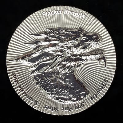 Scottsdale Mint Dragon Stacker 2 oz Silver  - additional view
