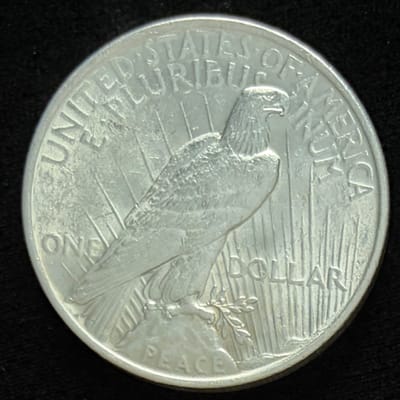 1923 Peace Dollar 90% Silver - additional view