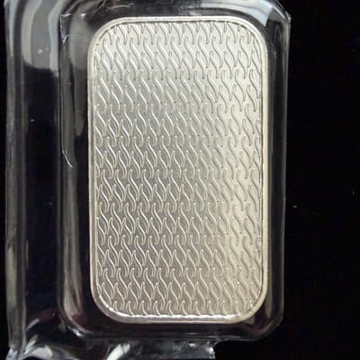 Scottsdale Mint 1 oz Silver Bar - additional view