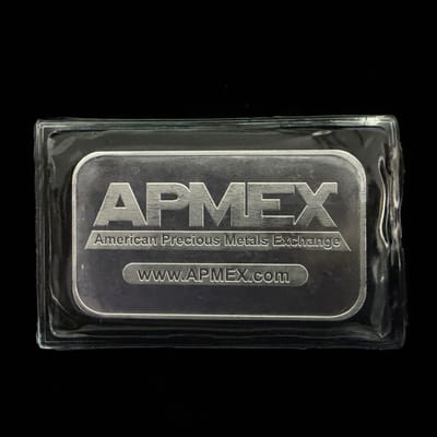 1 oz Sealed APMEX Silver Bar .999 Fine Silver - additional view
