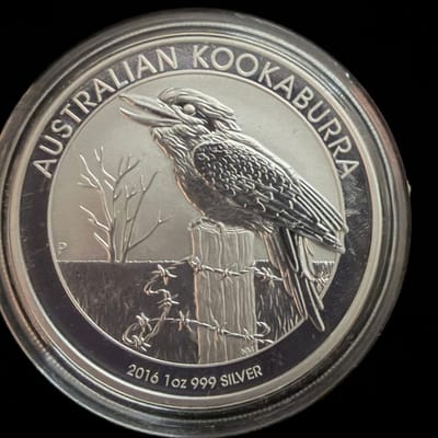 2016 Australia Kookaburra 1 oz .999 Silver Coin