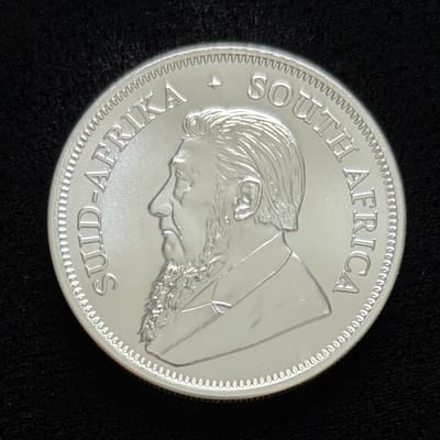 2021 1 oz Silver Krugerrand South Africa .999 Fine - additional view