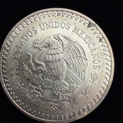 1992 Mexico Libertad 1 oz .999 Silver Coin - additional view