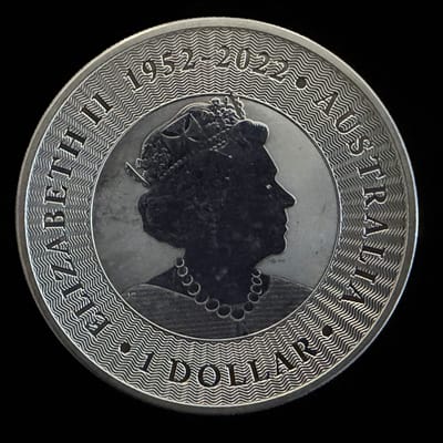2023 Australia Kangaroo 1 oz .9999 Silver Coin - additional view