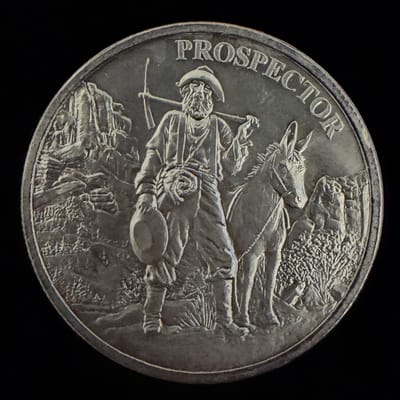 1 oz Silver Provident Prospector Round
