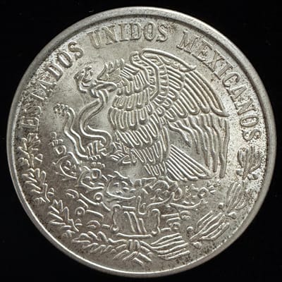 1978 Mexico 100 Pesos Coin .720 Silver - additional view
