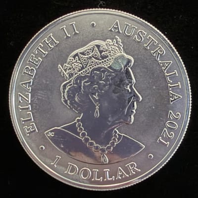 2021 Australia Fraser’s Dolphin 1 oz Silver Coin - additional view
