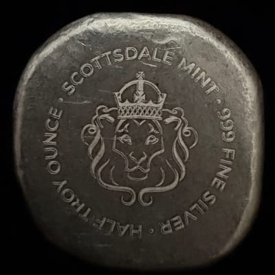 Scottsdale Mint Lion 1/2 oz .999 Silver - additional view