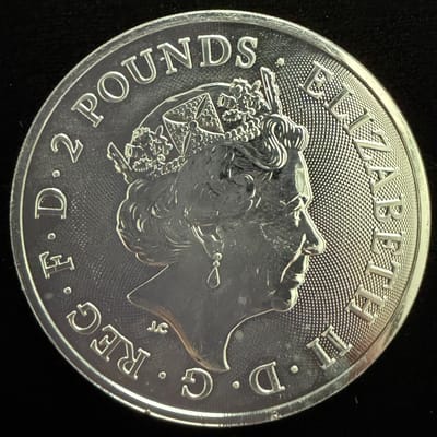 2021 Robin Hood 1 oz .999 Silver Coin - additional view