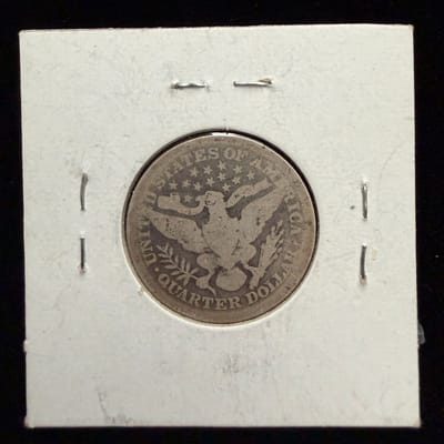 1899 Barber Quarter – 90% Silver - additional view