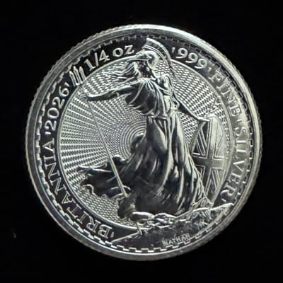 2026 1/4 oz Britannia .999 Fine Silver