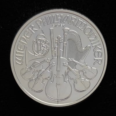 2008 Vienna Philharmonic 1 oz Silver .999 Fine