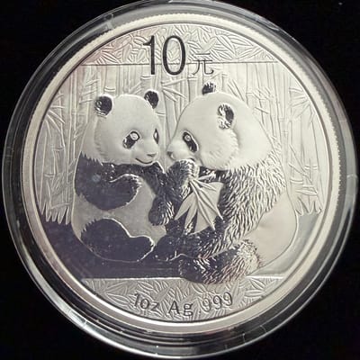 2009 Panda 1 oz .999 Silver Coin
