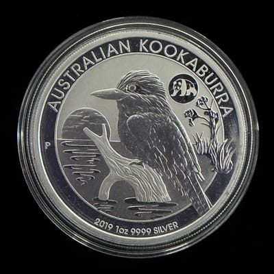 2019 Kookaburra Panda Privy 1 oz Silver Coin