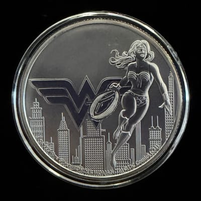 2021 Wonder Woman Niue 1 oz Silver Coin