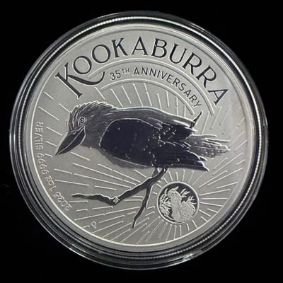 2025 35th Anniversary Kookaburra 1 oz Silver