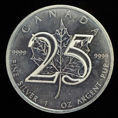 2013 1 oz Silver Maple Leaf .9999 Fine