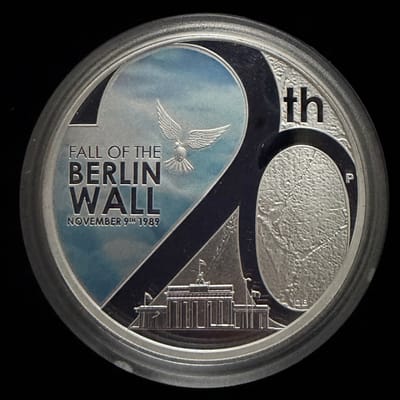 2009 Fall of the Berlin Wall 1 oz .999 Silver
