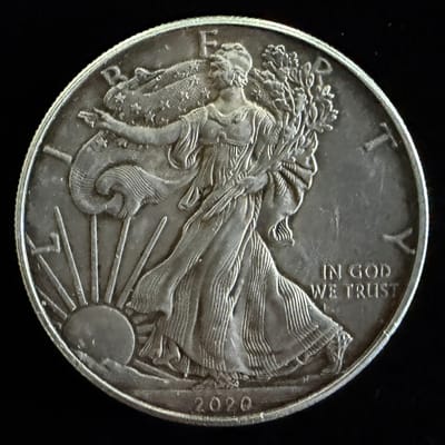 2020 American Silver Eagle 1 oz .999 Silver Coin