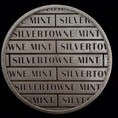 1 oz SilverTowne Mighty Eagle Silver Round - additional view
