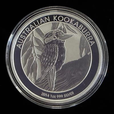 2014 Australia Kookaburra 1 oz .999 Silver Coin