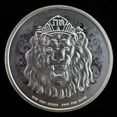 2024 Roaring Lion of Judah 1 oz Silver Coin