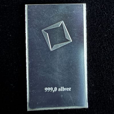10 Gram Valcambi Suisse Silver Bar .999 Fine - additional view