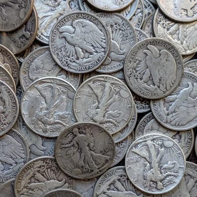 90% Silver Walking Liberty Half Dollar (1) - additional view