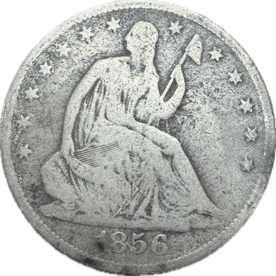 1856-O Seated Liberty Half Dollar - US Silver Coin