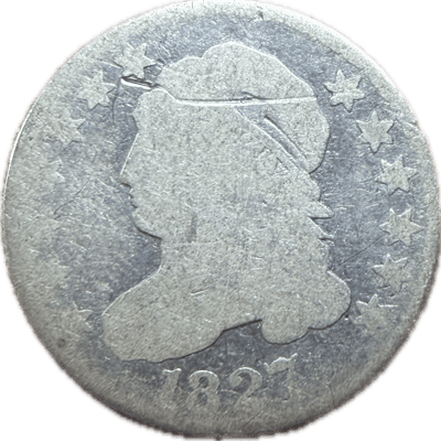 1827 Capped Bust Dime - 90% US Silver Coin 