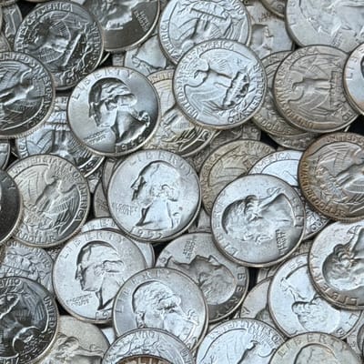 Silver Washington Quarter BU (1)