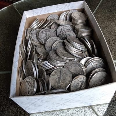 90% Silver Walking Liberty Half Dollar (1)