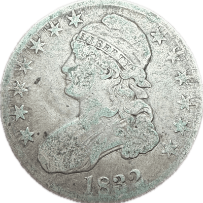 1832 Capped Bust Half Dollar - Vintage US Silver