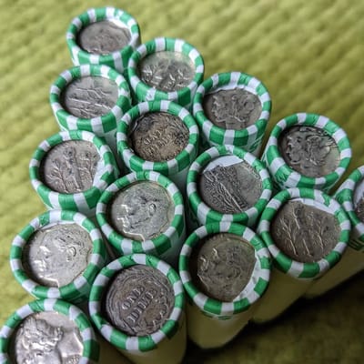 $5.00 FV - 90% Silver US Dimes (1892-1964)
