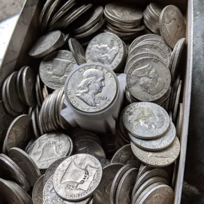 90% Silver Franklin Half Dollar Coin (1)