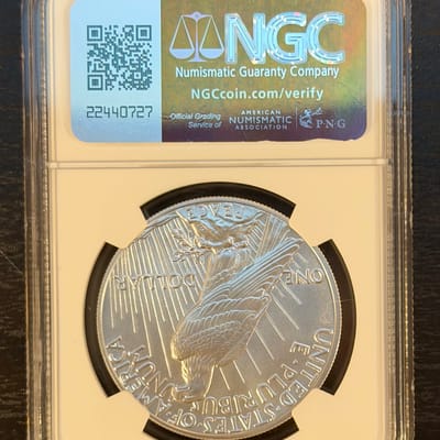 2023 Silver Peace Dollar MS-70  - additional view