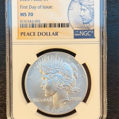 2023 Silver Peace Dollar MS-70 