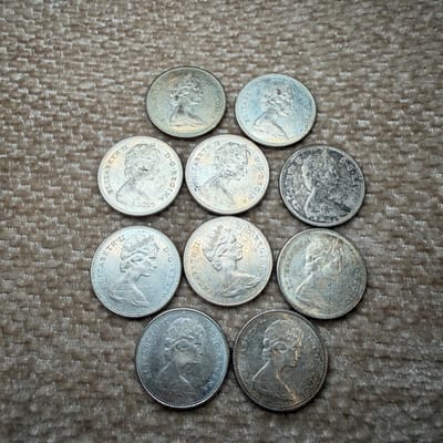 $1 FV Canadian dimes 