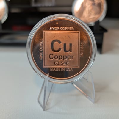 "Four of a Kind" Lucky Copper Round 1 oz - additional view