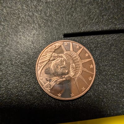 Statue of Liberty 1 oz Copper Round .999