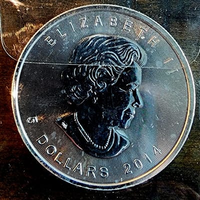 2014 Canada Maple Leaf with Privy - additional view