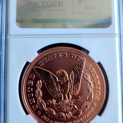 1 OZ Copper Morgan 250th Privy SMI - additional view