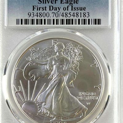 🔥 2024 American Silver Eagle — PCGS MS70 First Da